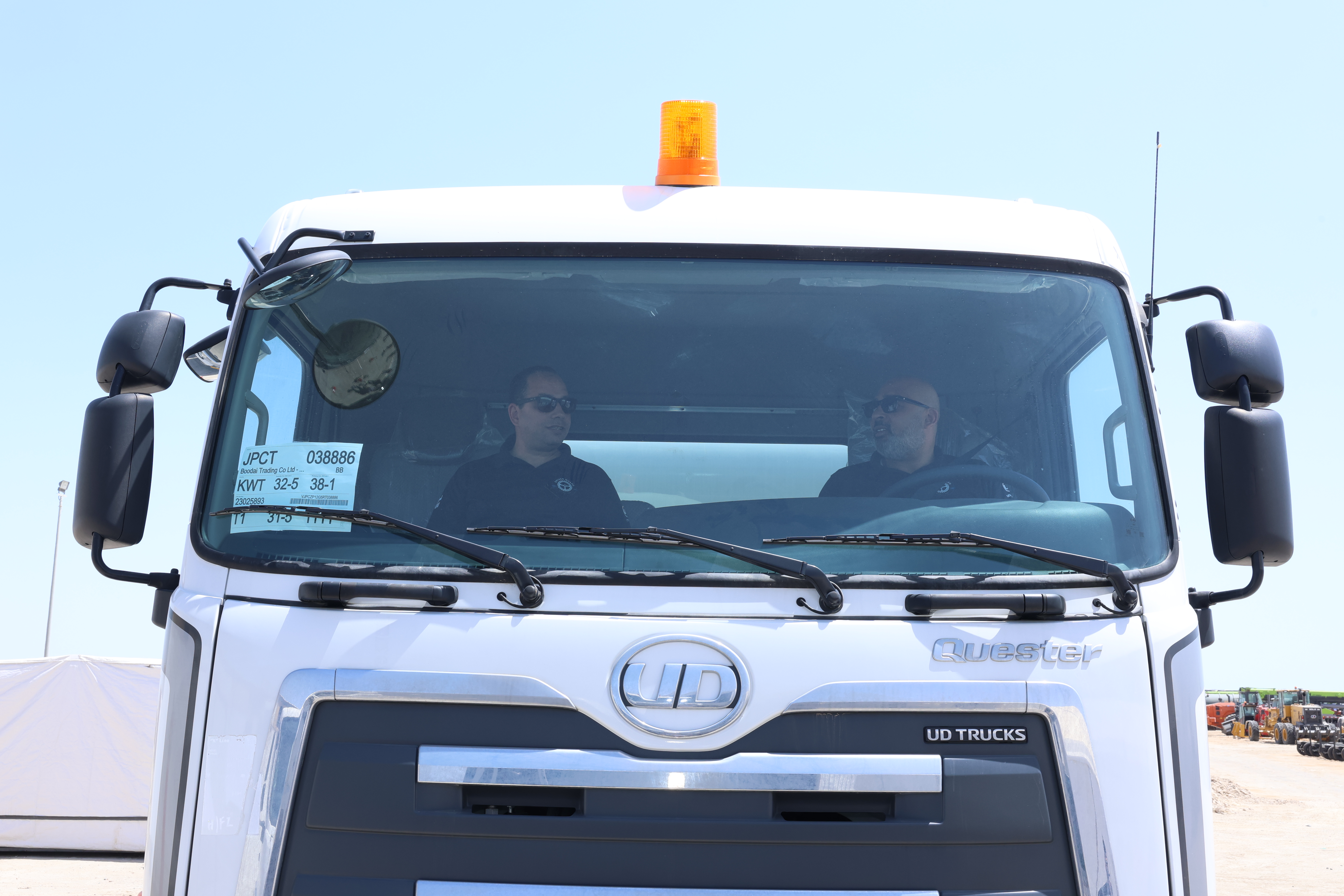 Driver Guard Applied Sessions on Truck