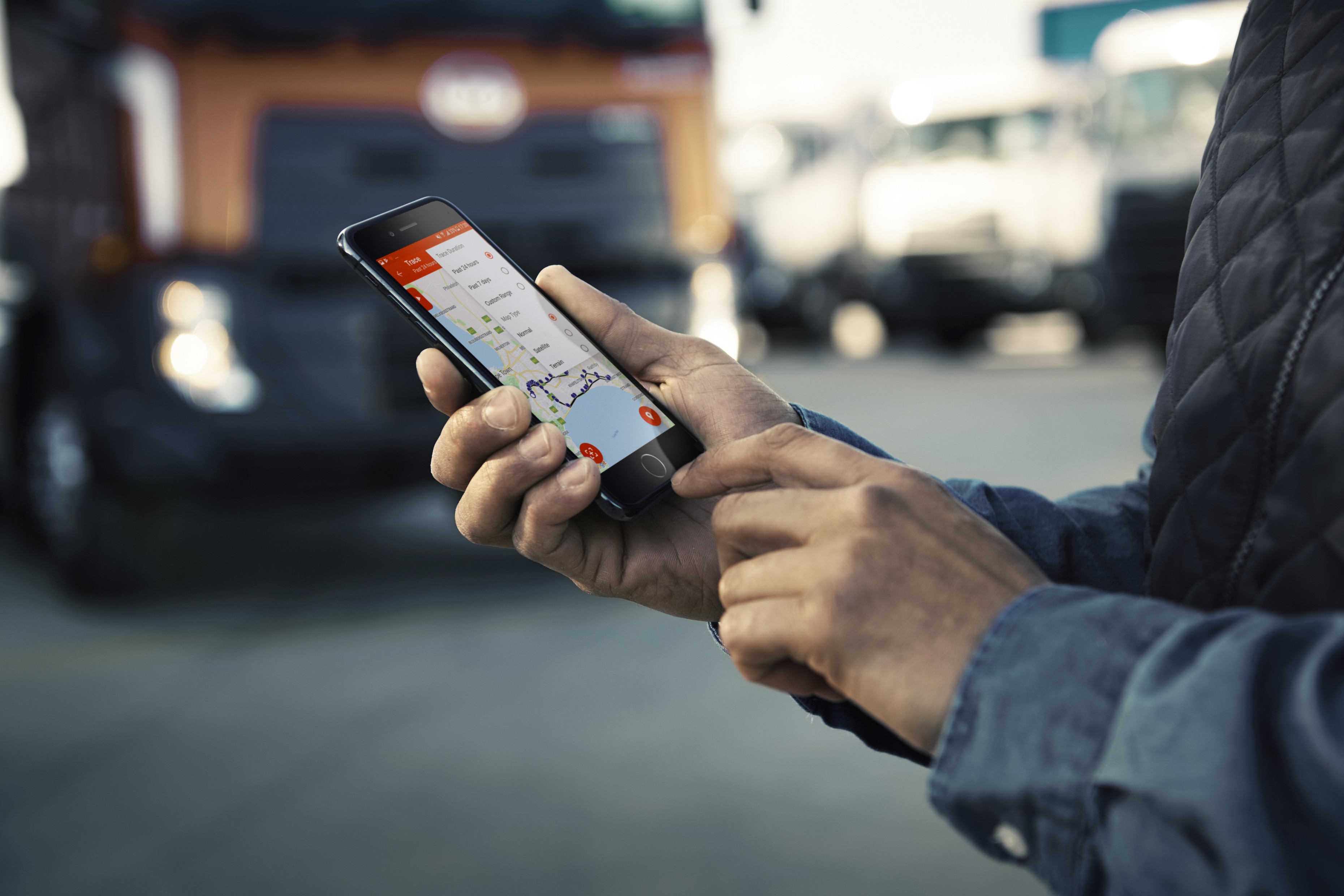 UD Connected Services on the go with mobile app